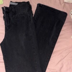 Never Worn Black JustUSA black jeans
Flared